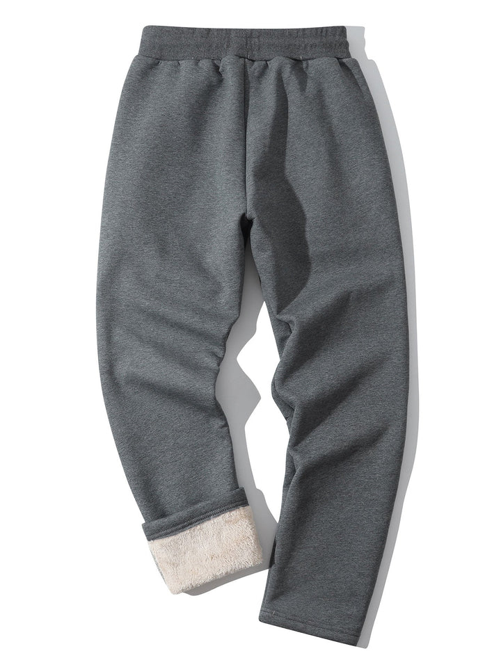 Teddy Lined Straight Leg Pants