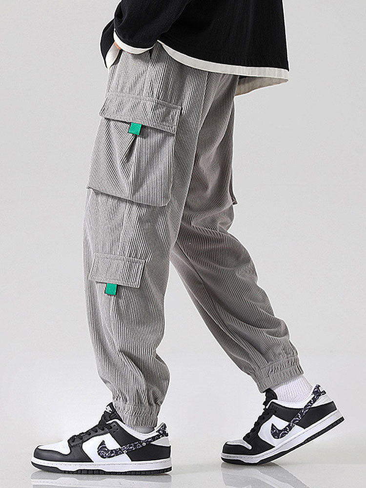 Corduroy Cargo Pants