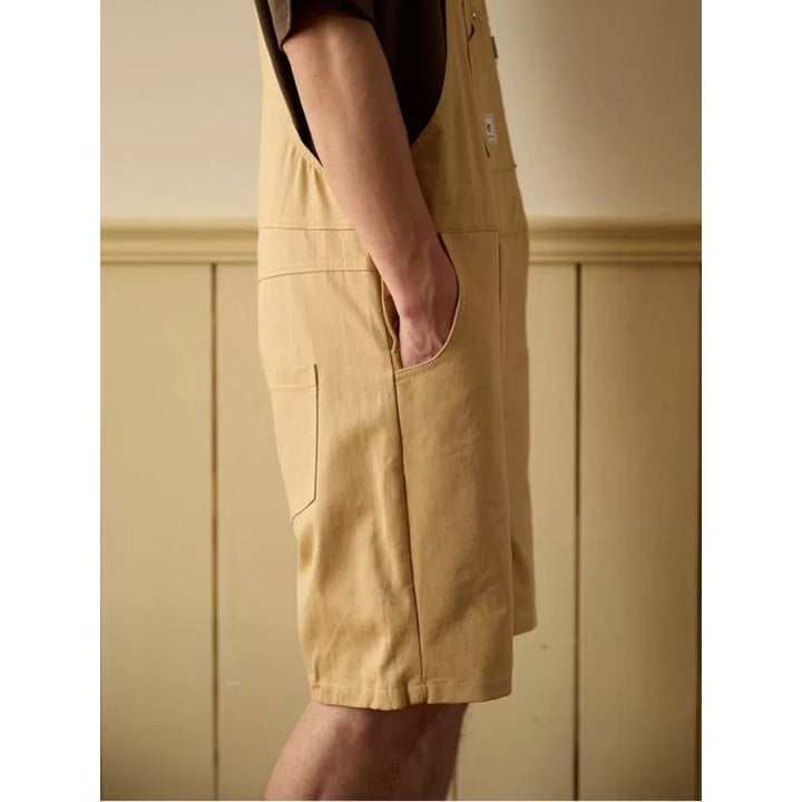 Retro Cargo Overalls Shorts