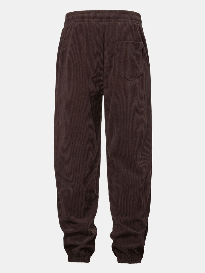 3 Pieces Corduroy Jogger Pants