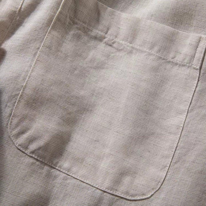 Linen Drape Loose Casual Shirt