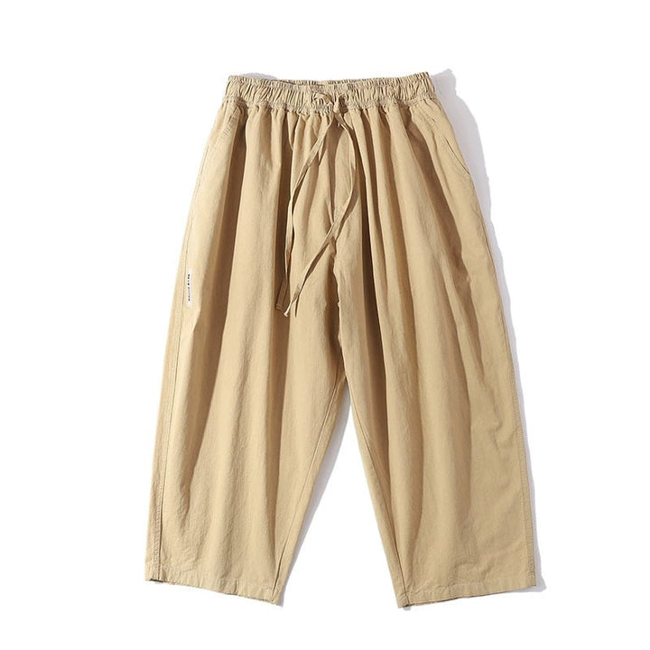 Loose-fitting Wide-leg Casual Straight-leg Pants