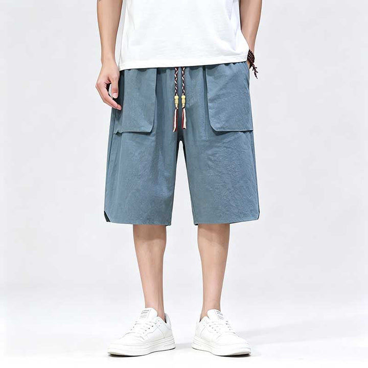Thin Loose-fitting Straight-leg Casual Shorts