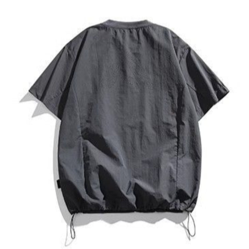 Retro Pocket Quick-Dry Thin T-Shirt