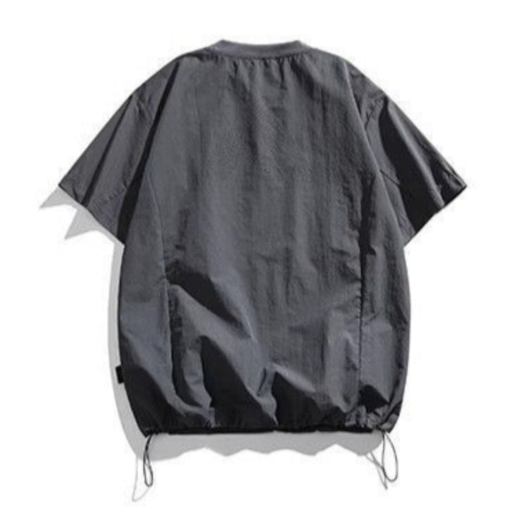 Retro Pocket Quick-Dry Thin T-Shirt