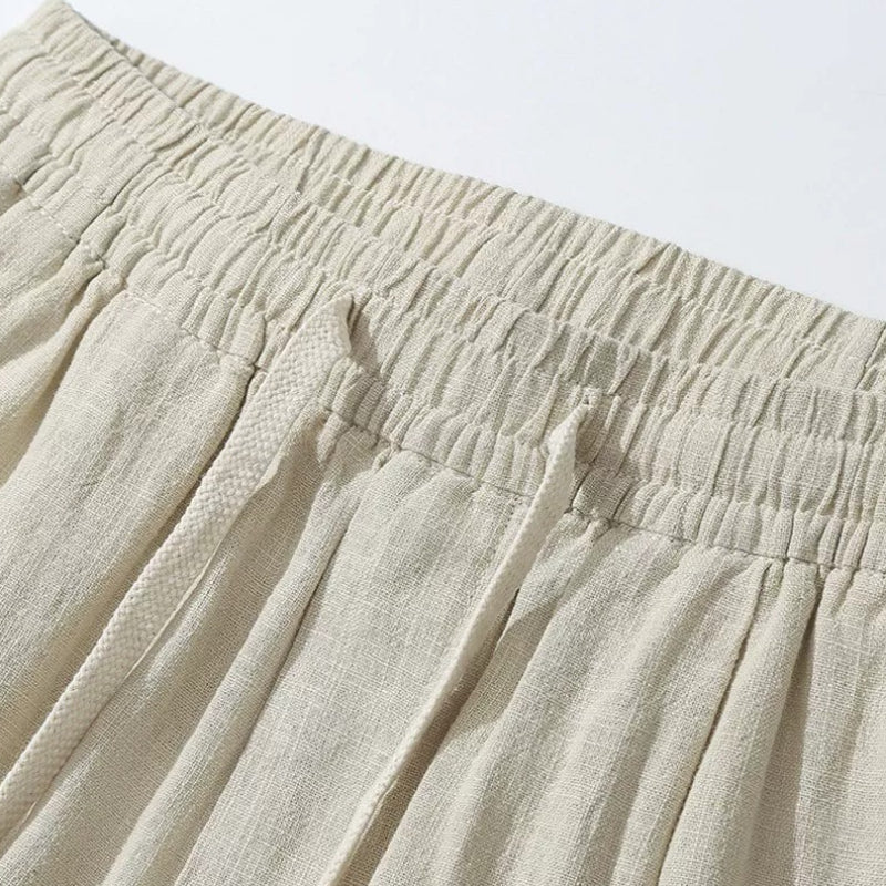 Loose-fitting Casual Straight Pants