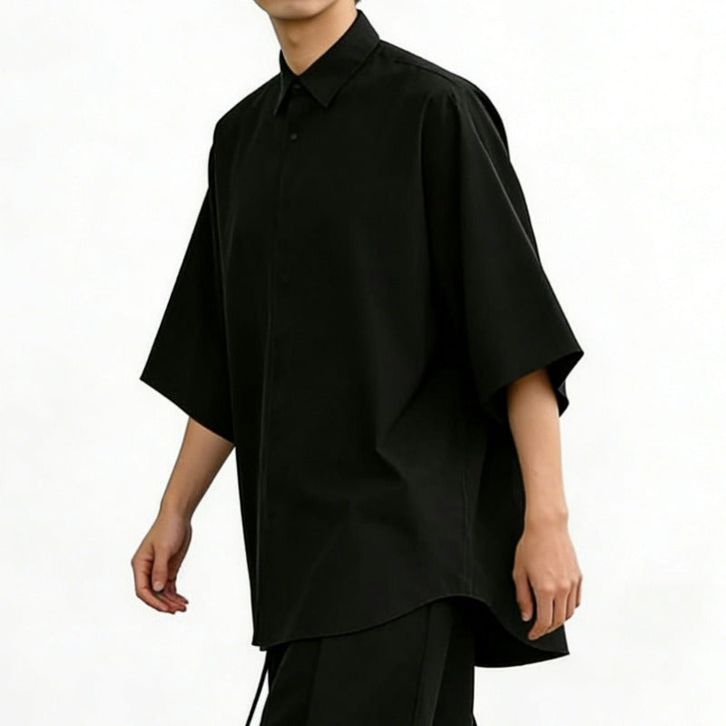 Japanese Loose-fitting Casual Shirt