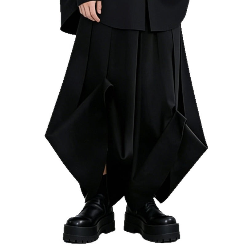 Japanese Irregular Loose Wide-Leg Pants
