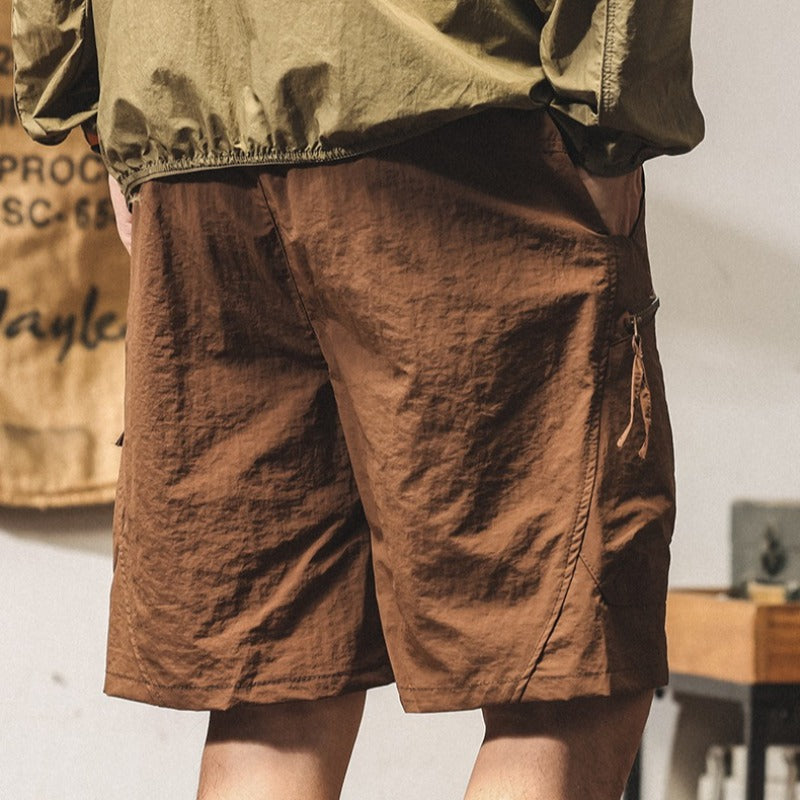 Gorpcore Cooling Ice Silk Lightweight Cargo Shorts