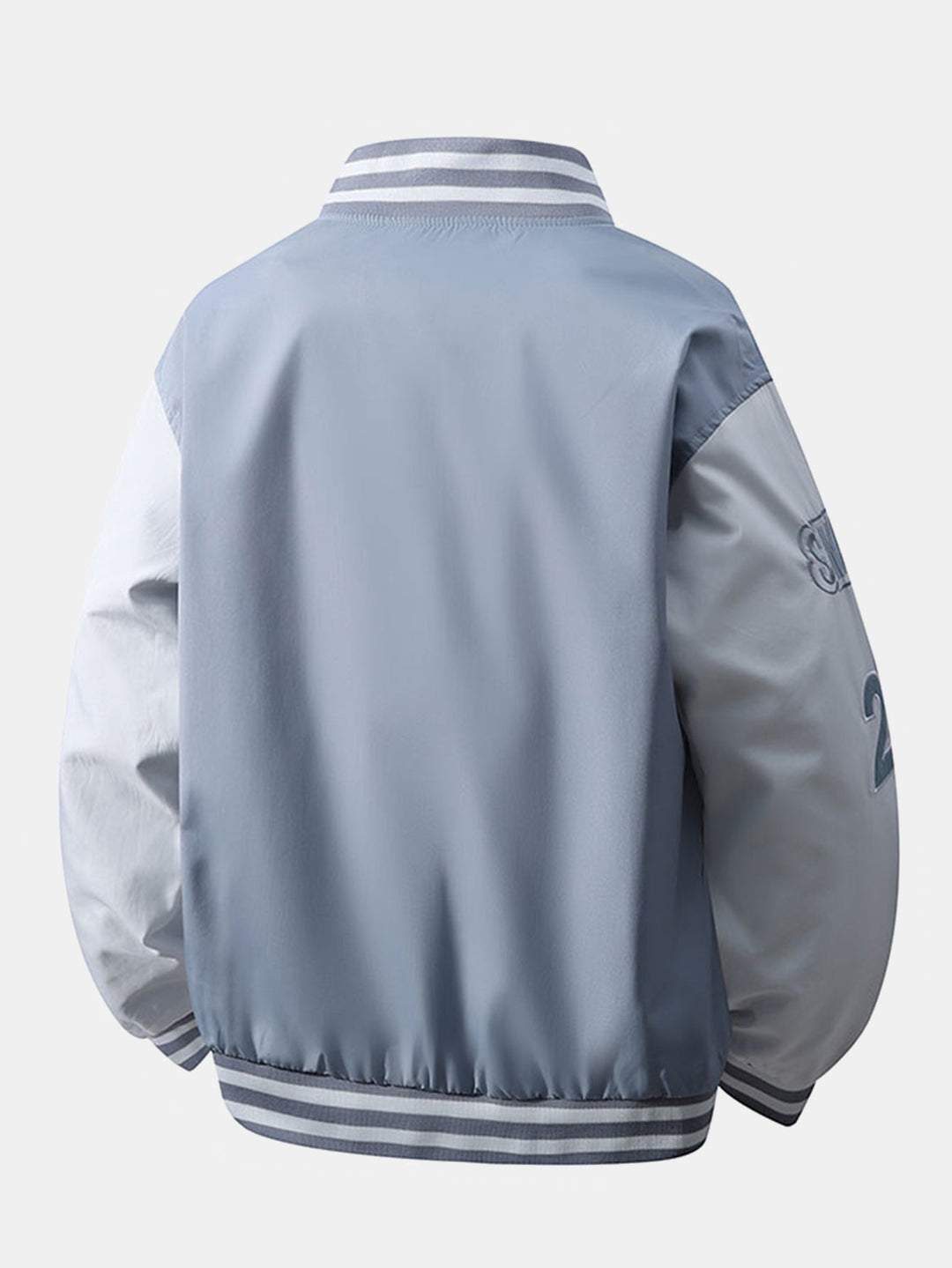 Varsity Embroidered Baseball Jacket