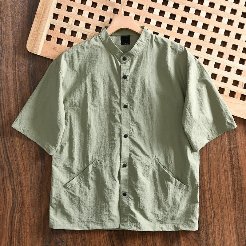 Quick-Drying  Breathable Casual Short-Sleeve Shirt
