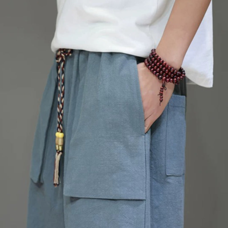 Thin Loose-fitting Straight-leg Casual Shorts