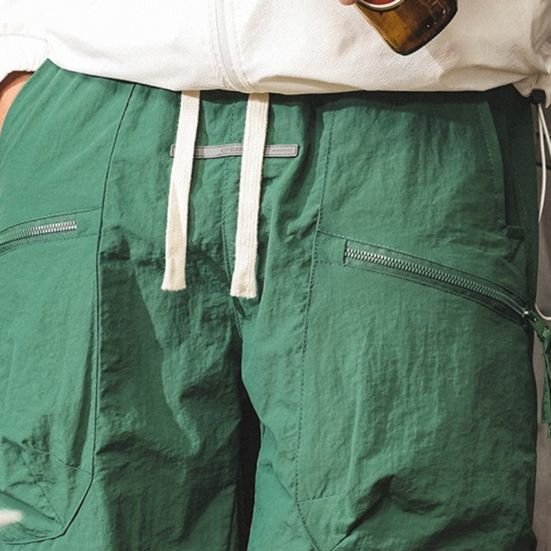Gorpcore Cooling Ice Silk Lightweight Cargo Shorts