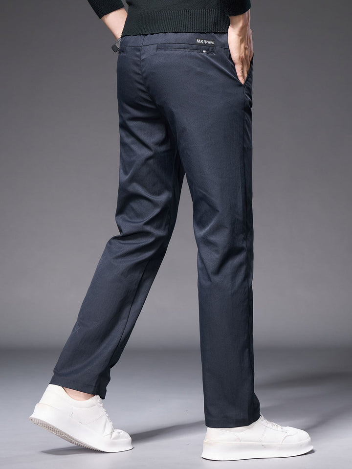 Warm Fleece-Lined Straight Leg Chino Pants