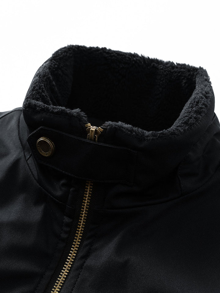 Teddy Lined Bomber Jacket