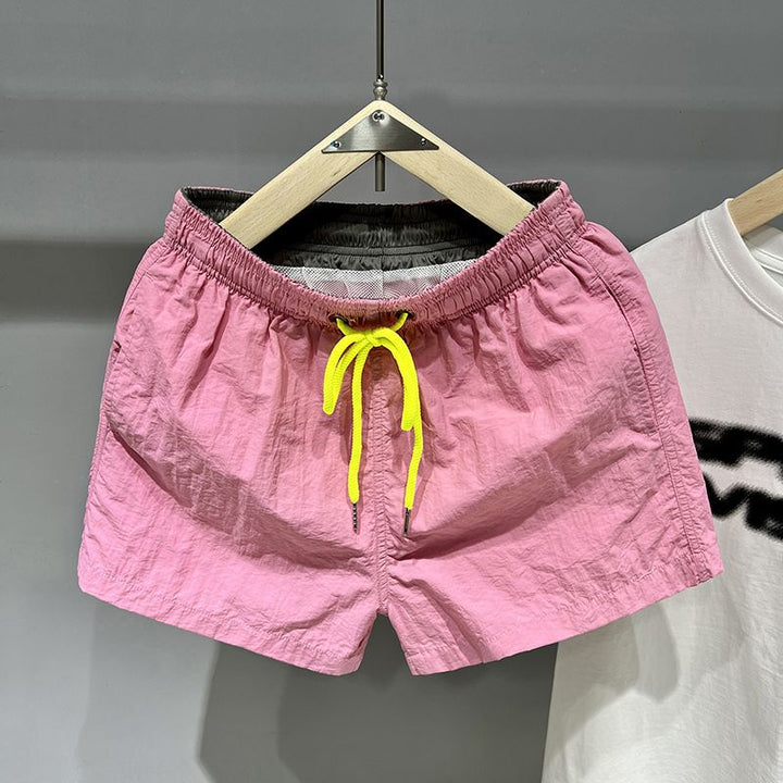 Quick Dry Ice Silk Lightweight Athletic Beach Shorts