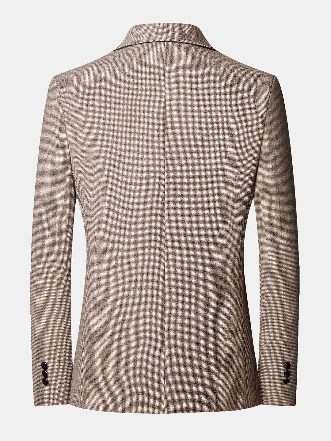 Wool Look Fine Check Blazer