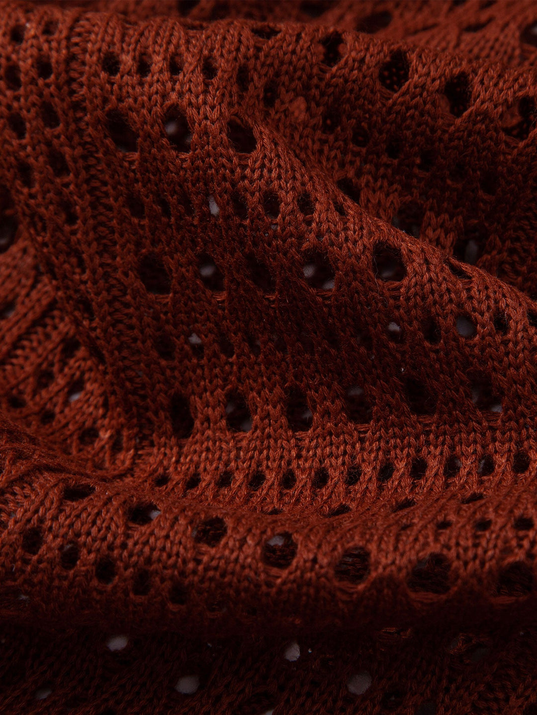 Crochet  V Neck Polo Shirt &amp; Crinkle Textured Drawstring 5" Shorts