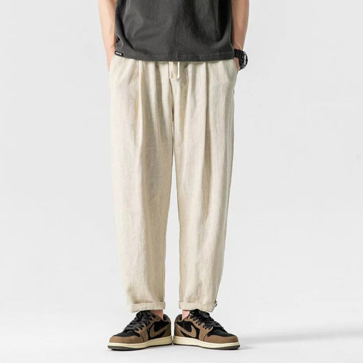 Loose-fitting Casual Straight Pants