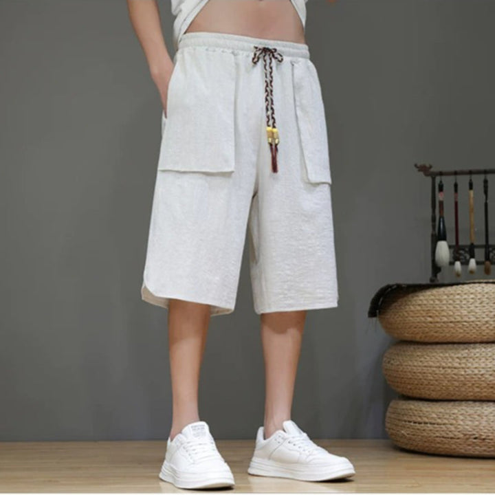 Thin Loose-fitting Straight-leg Casual Shorts