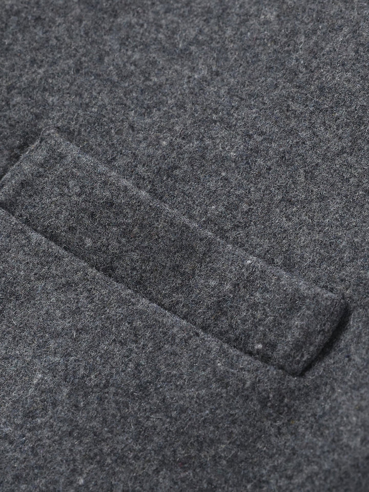 Wool Blend Overcoat