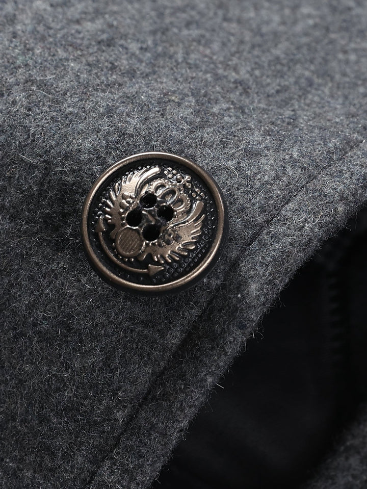 Wool Blend Overcoat