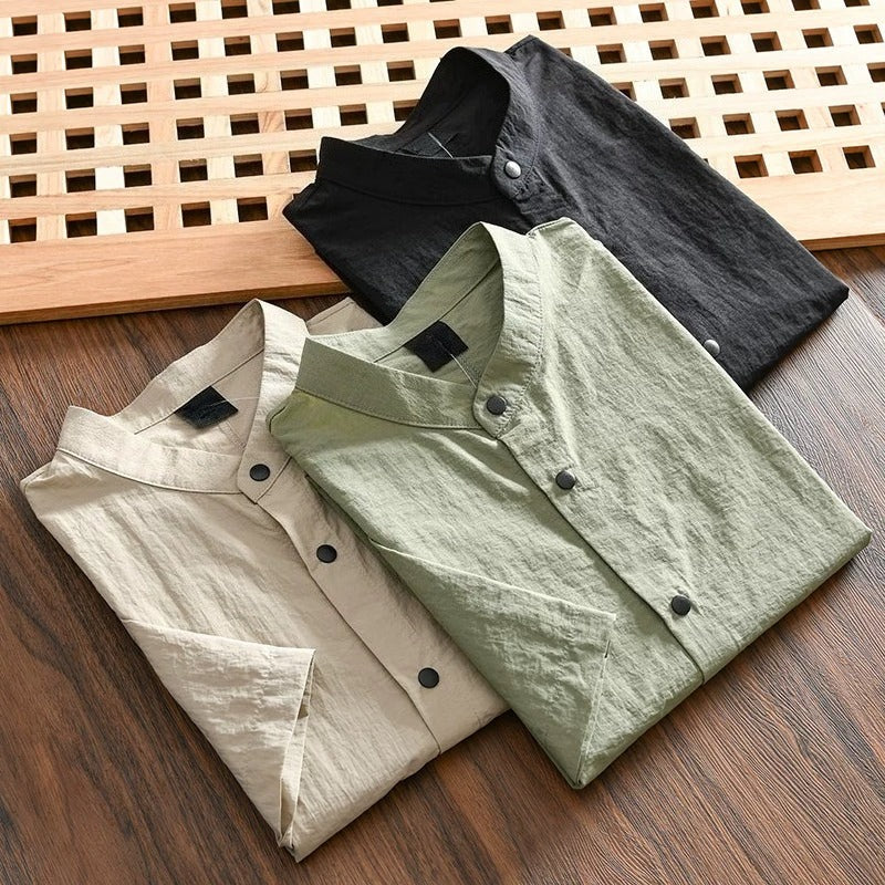 Quick-Drying  Breathable Casual Short-Sleeve Shirt