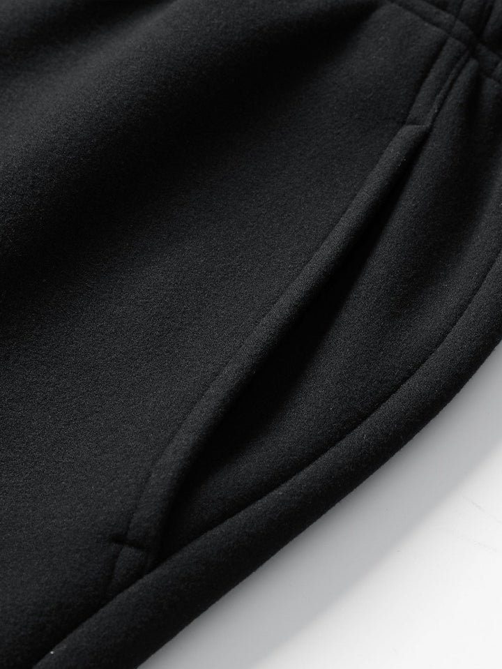 Polar Fleece Drawstring Straight Leg Pants