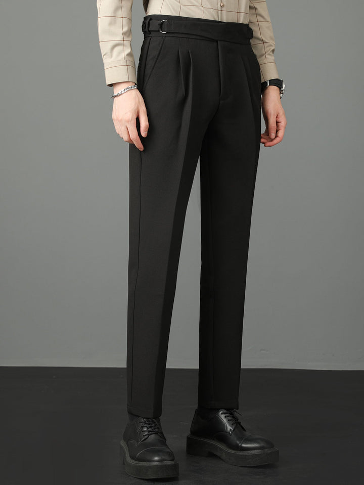 High Waist Slim Fit Naples Trousers