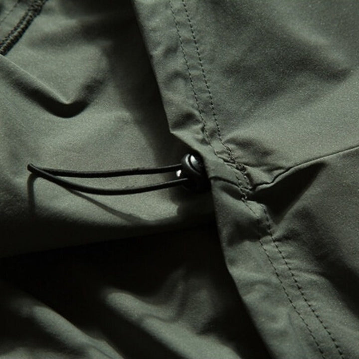 Quick-Drying Crew Neck T-Shirt with Drawstring