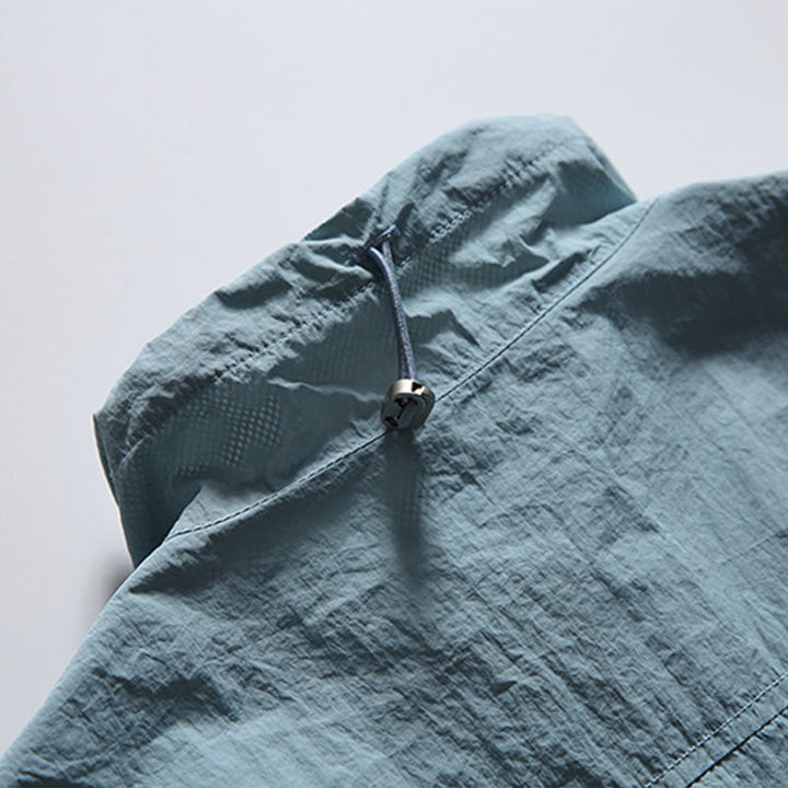 Outdoor Bright-Colored Quick-Drying Stand-Collar Vest