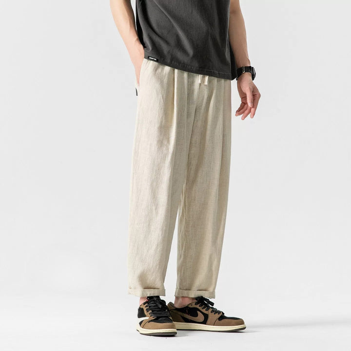 Loose-fitting Casual Straight Pants