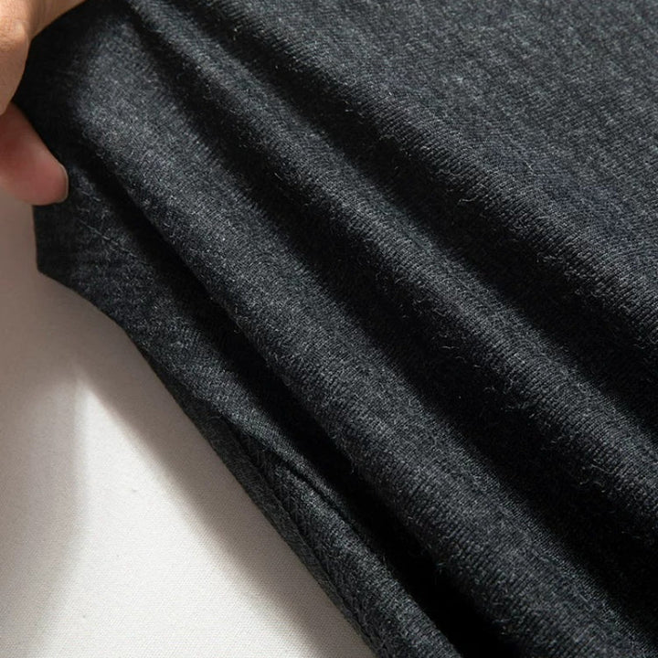 Rounded Hem Loose-fitting Casual T-shirt