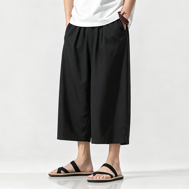 Ice Silk Thin Loose Wide-leg Casual Pants