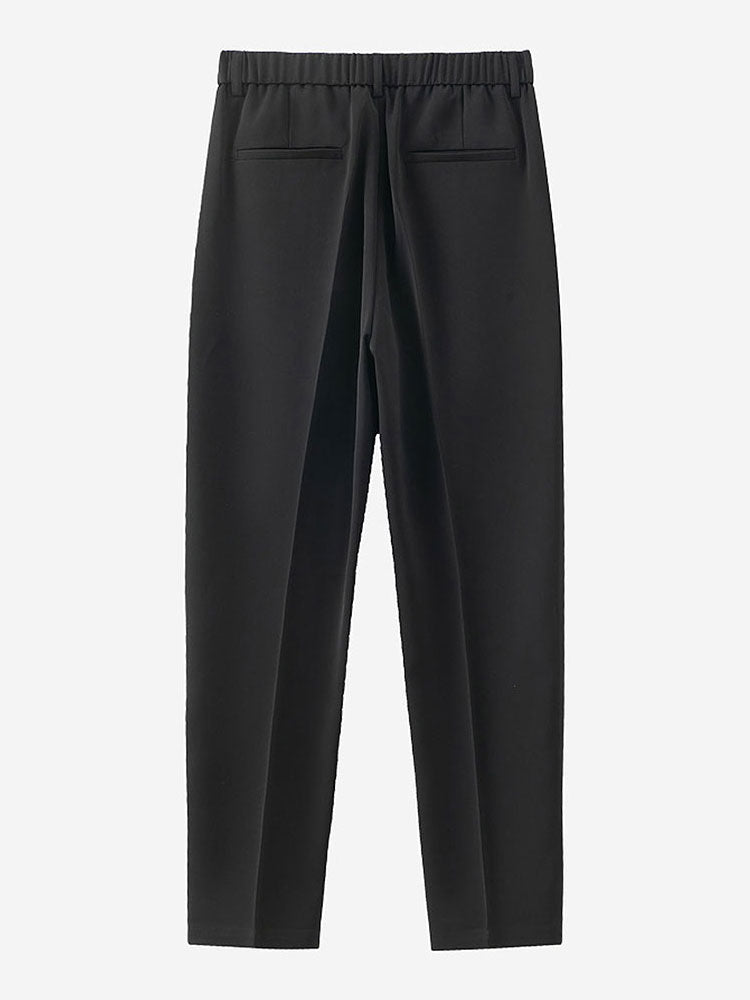 Slim Fit Cropped Tapered Pants