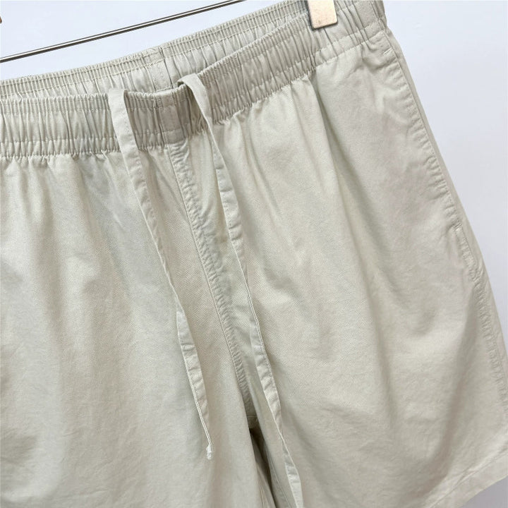 Retro Pure Cotton Workwear Casual Shorts