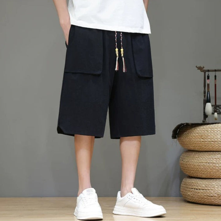Thin Loose-fitting Straight-leg Casual Shorts