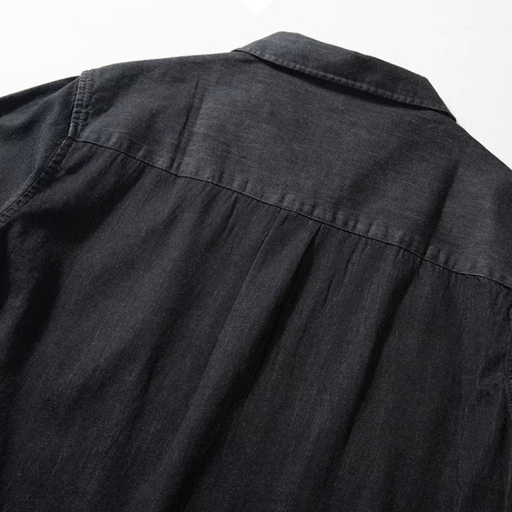 Denim Retro Casual Shirt