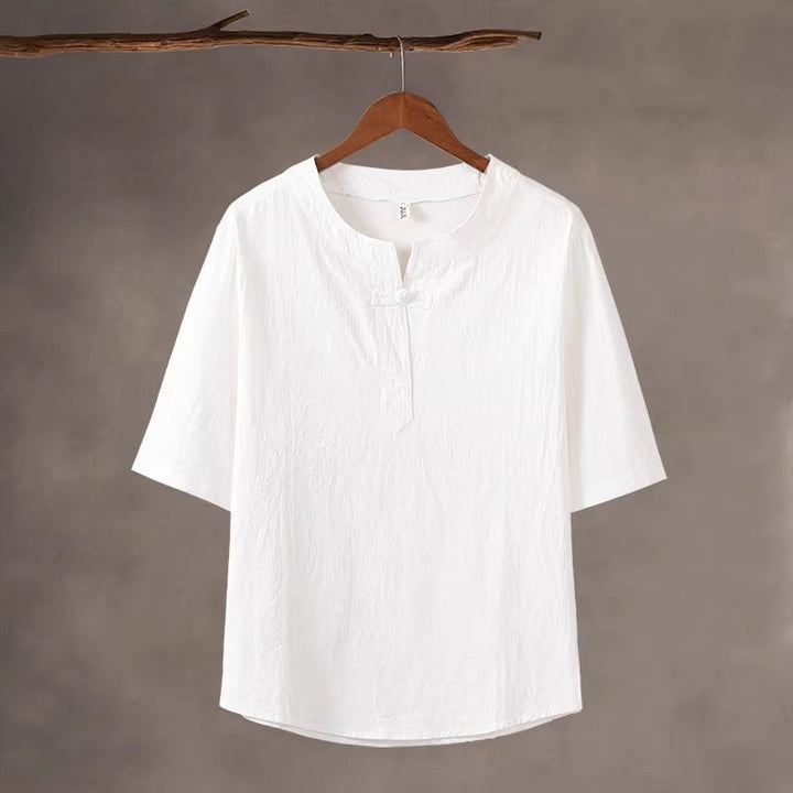 Retro Casual Thin Breathable Shirt