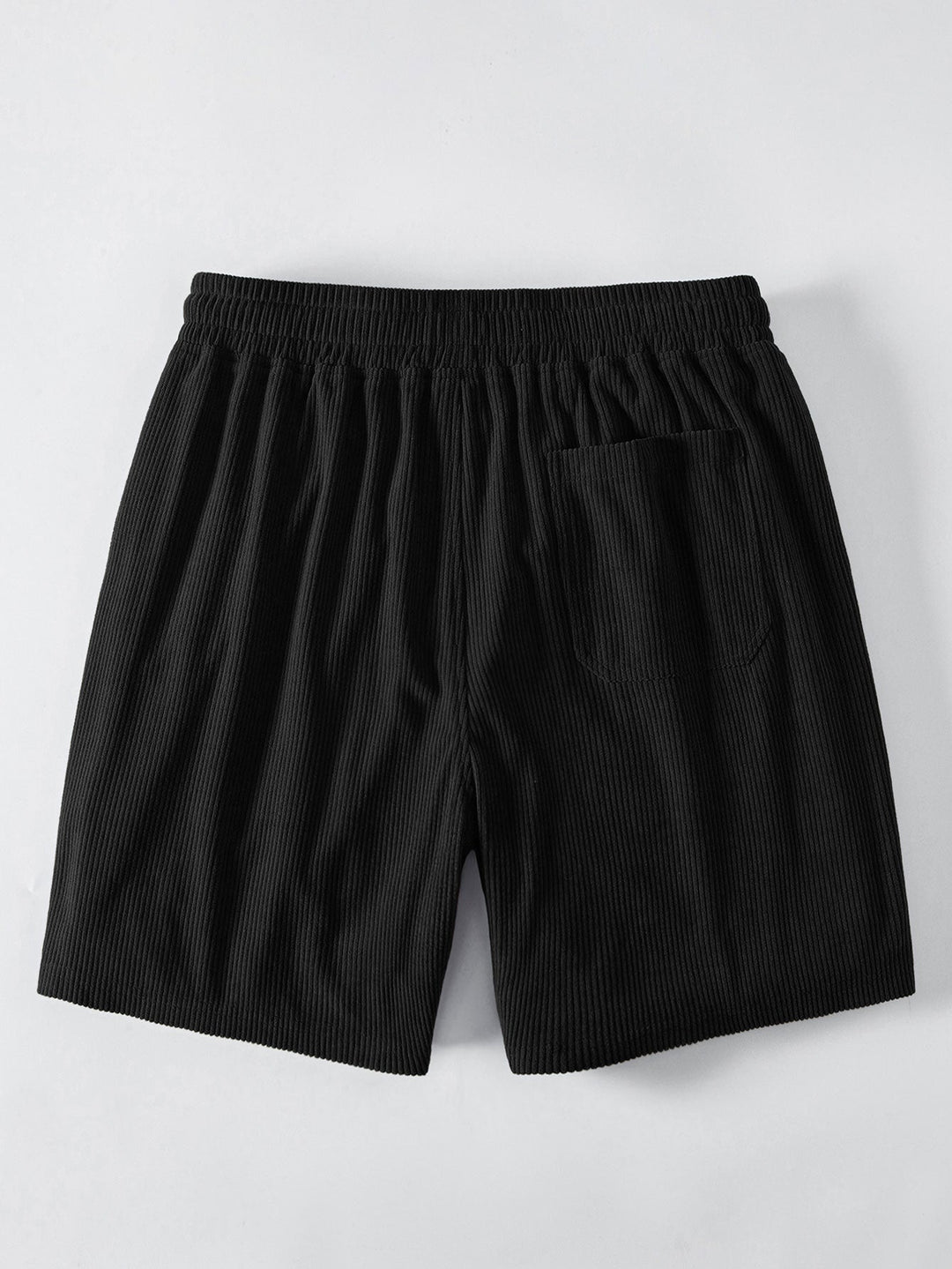 Relax Fit Contrast Collar Polo Shirt &amp; Corduroy 7" Shorts
