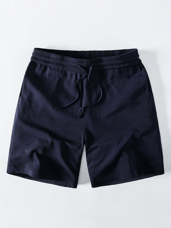Basic Knit Polo &amp; Knit Shorts