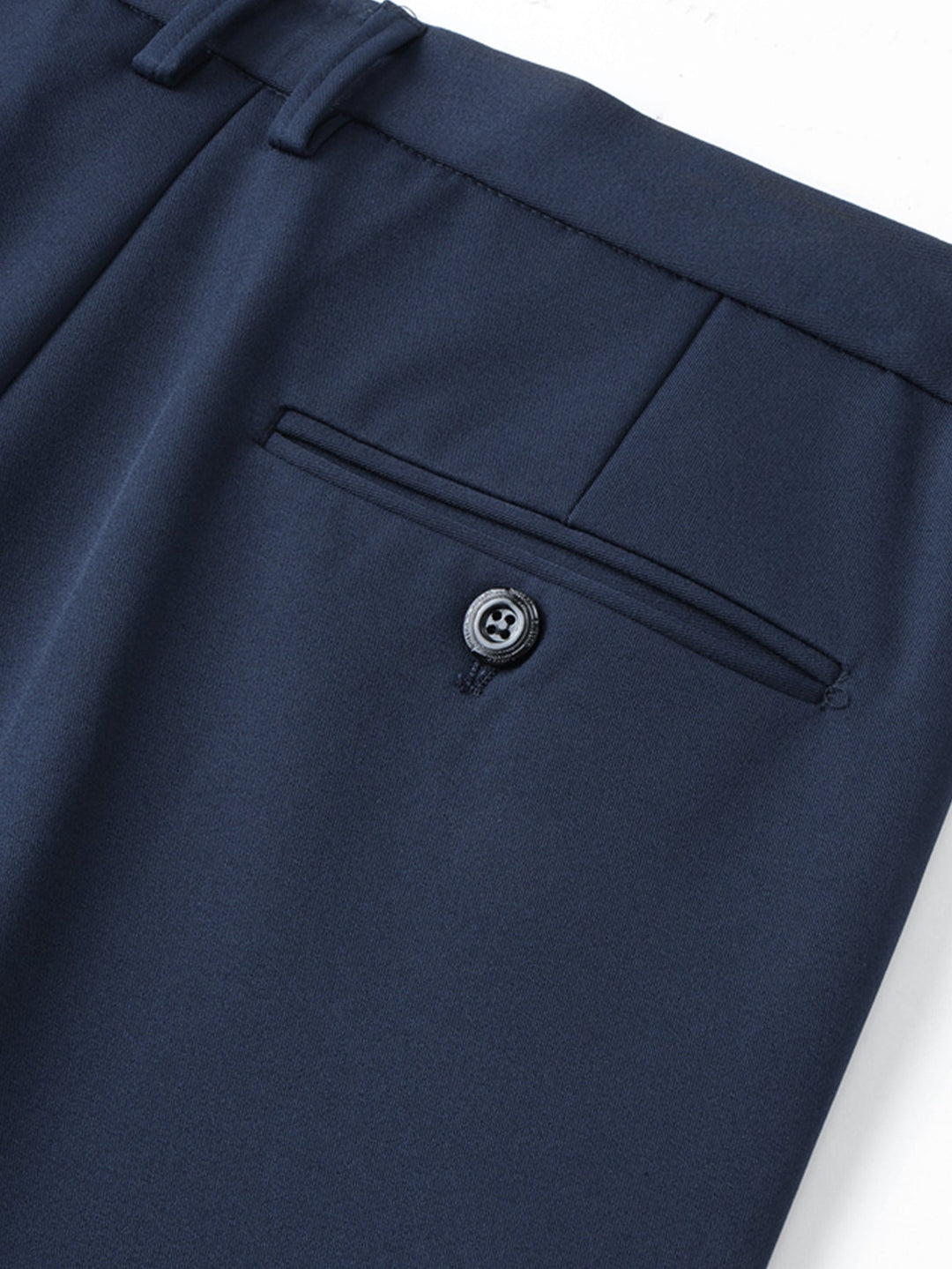 Warm Fleece-Lined Slim Fit Tapered Cropped Trousers