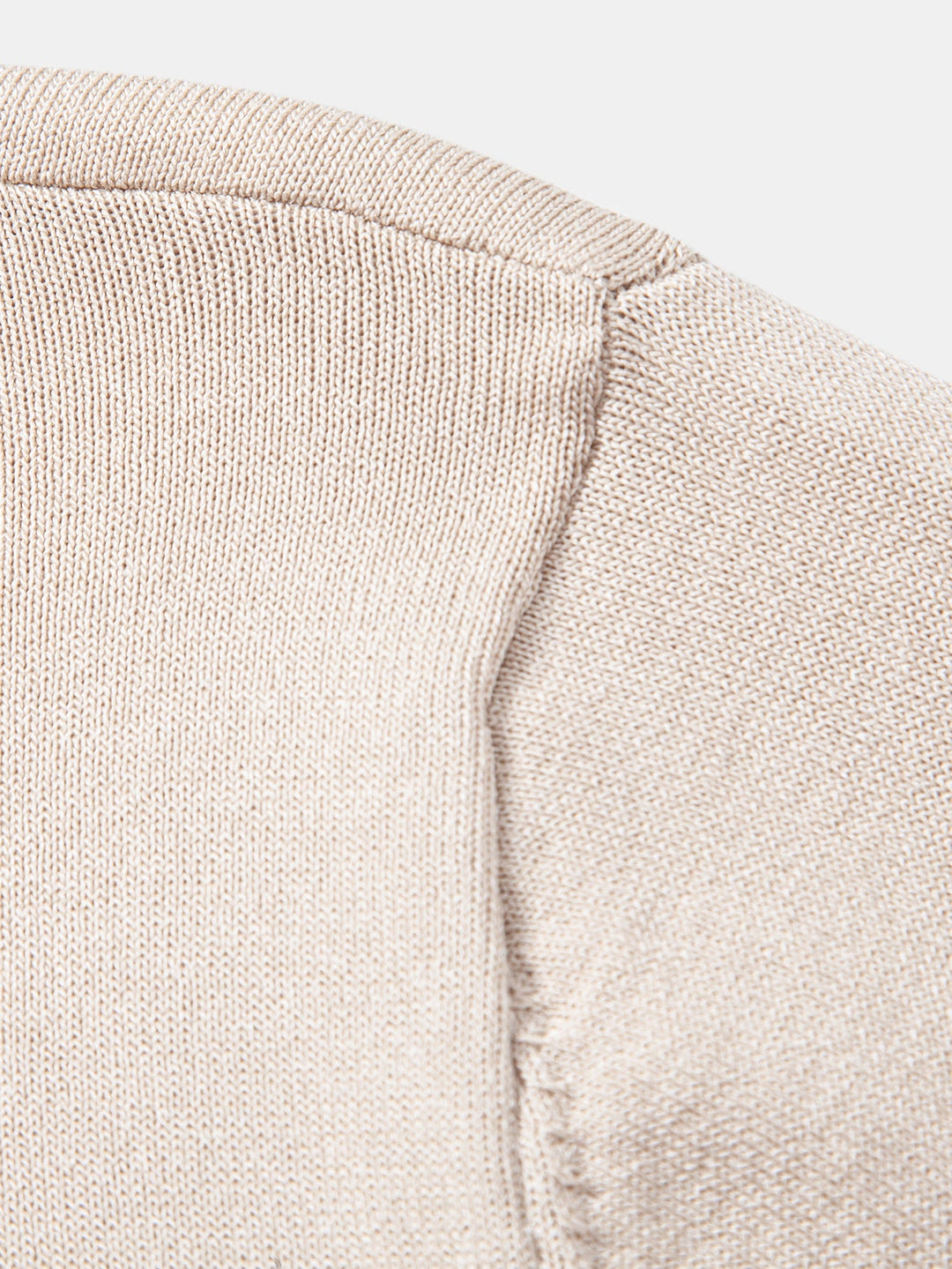 Contrast Trim Zipper Knit Polo &amp; Slim Fit Tapered Trousers