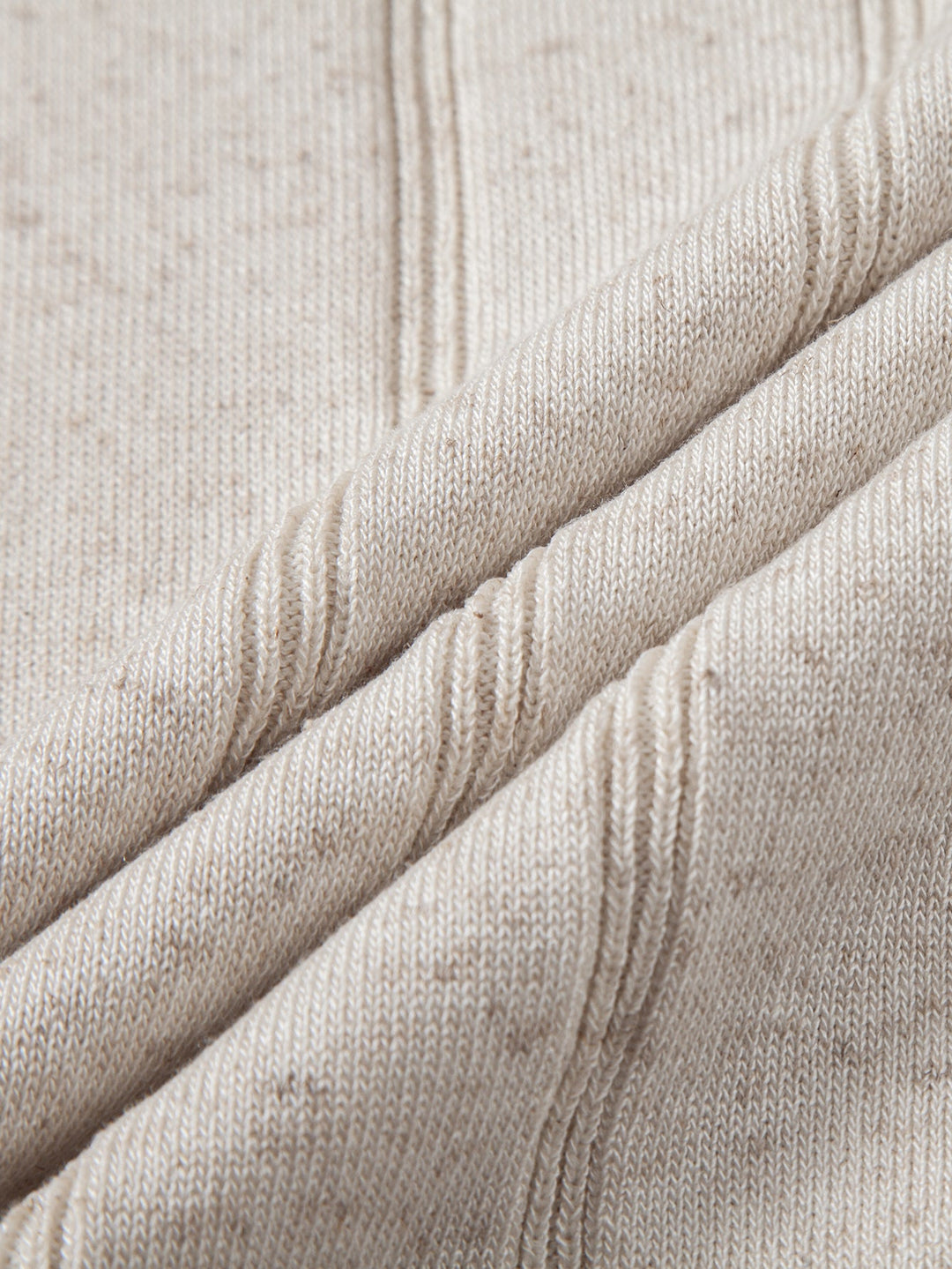 Linen Ribbed Knit Polo &amp; Slim Fit Tapered Trousers