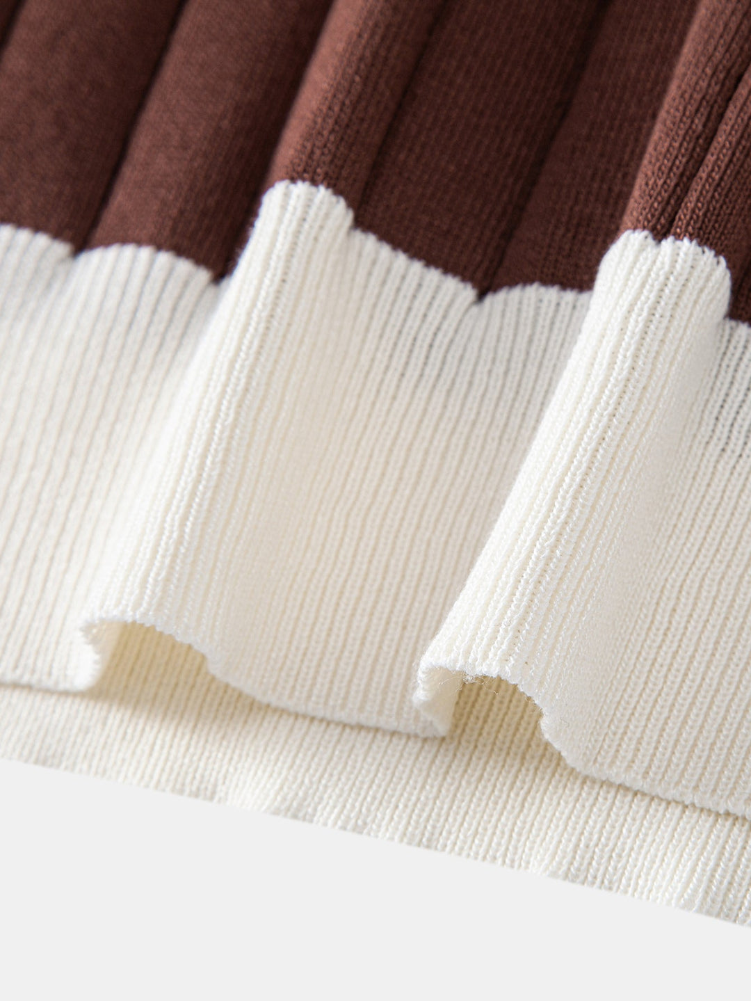 Contrast Trim Stripe Johnny Collar Polo &amp; Slim Fit Tapered Trousers