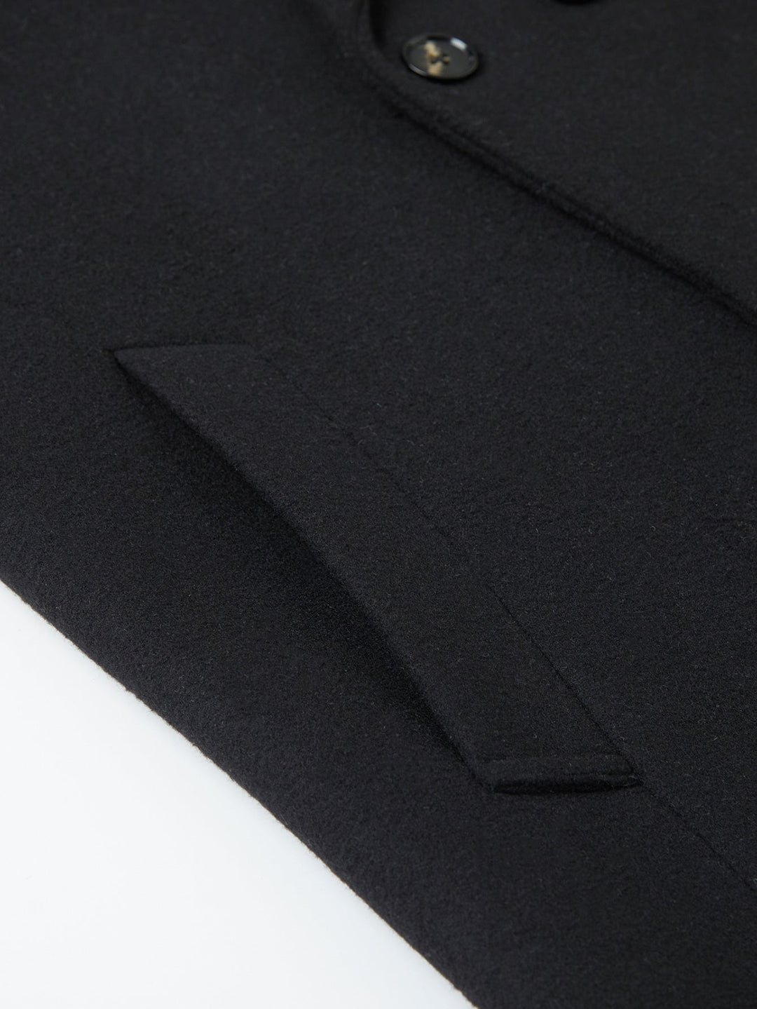 Double Breasted Wool Overcoat