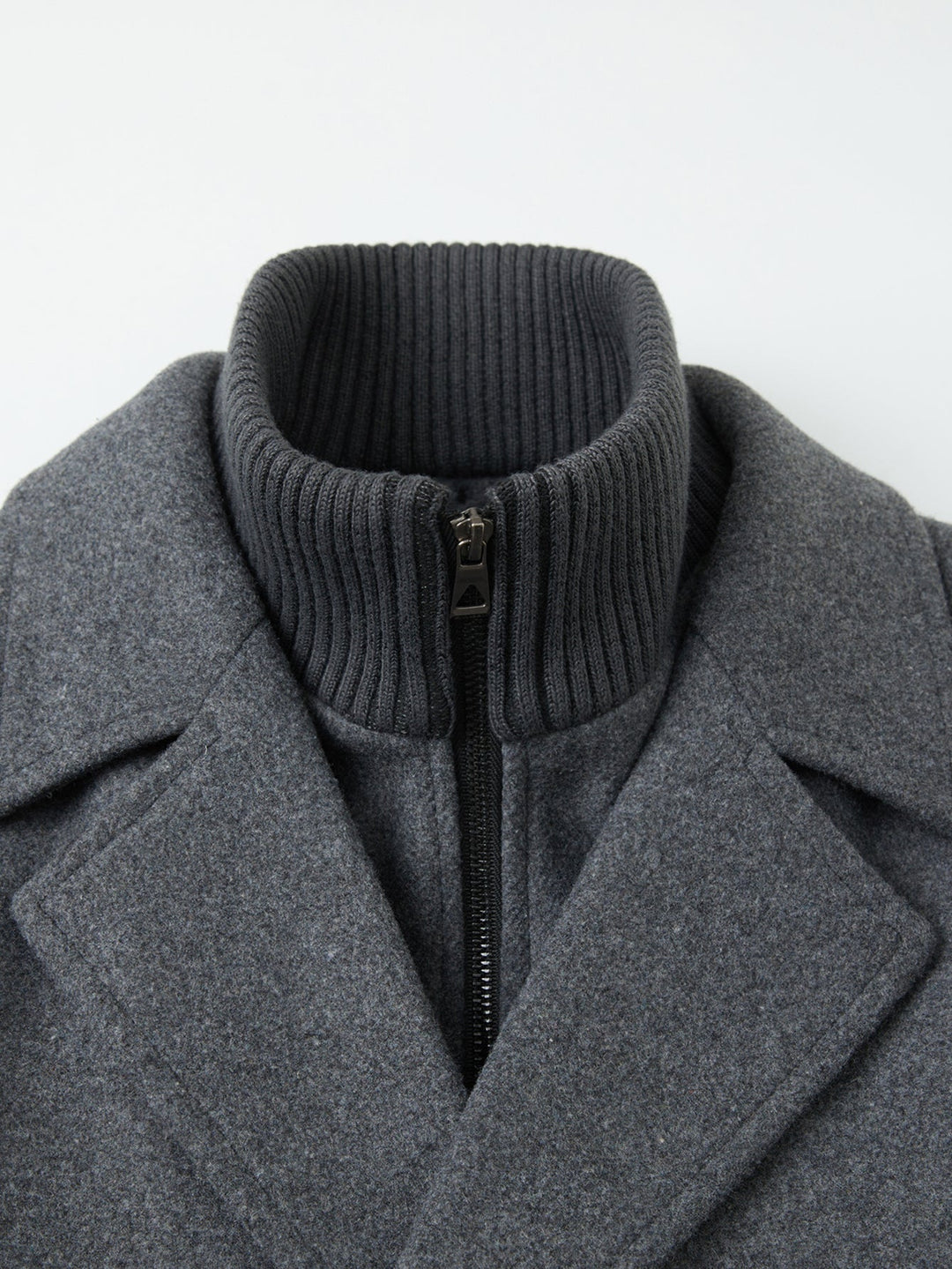 Double Breasted Wool Overcoat