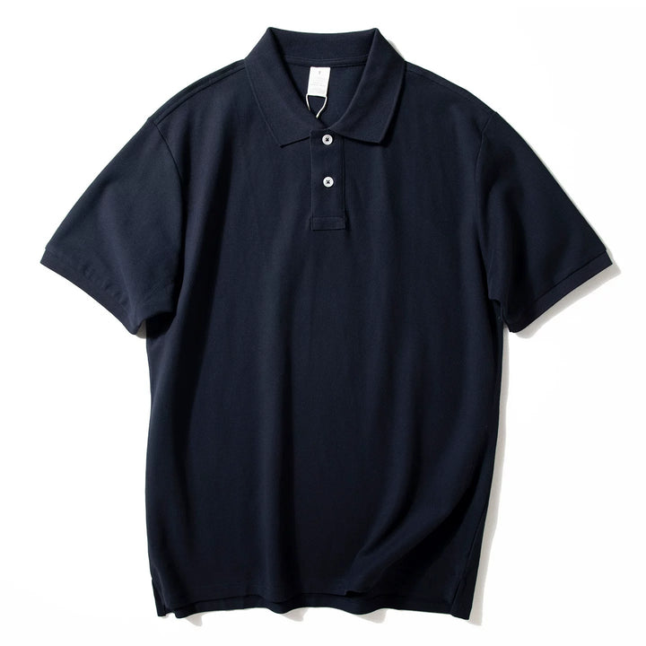 Breathable Pure Cotton Casual Polo Shirt