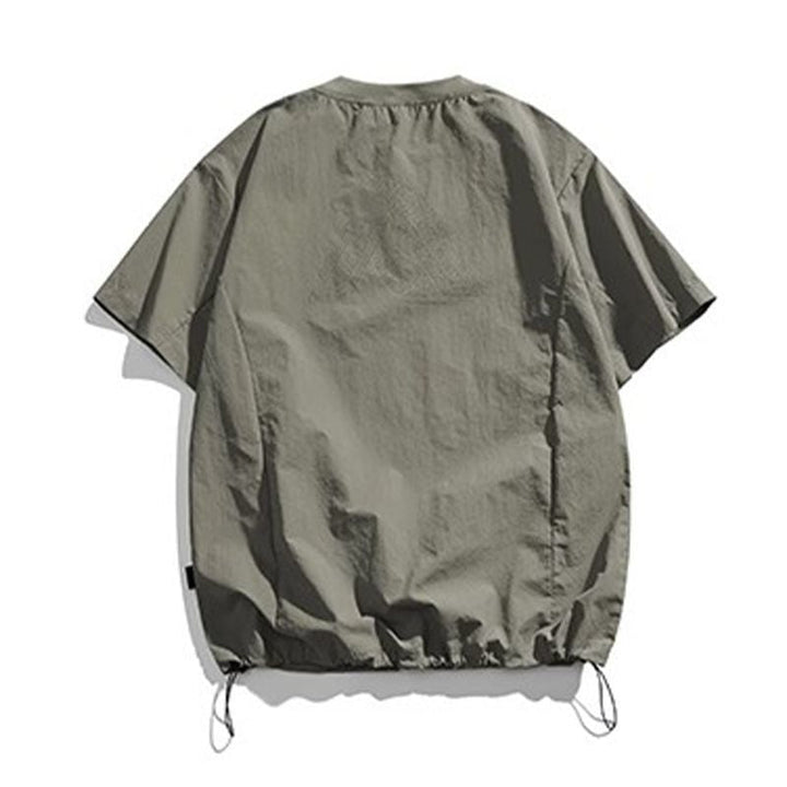 Retro Pocket Quick-Dry Thin T-Shirt