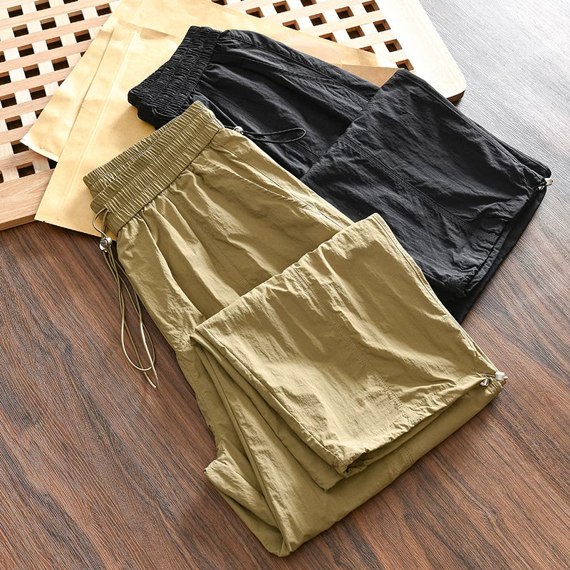 Casual Outdoor Waterproof Straight-Leg Trousers